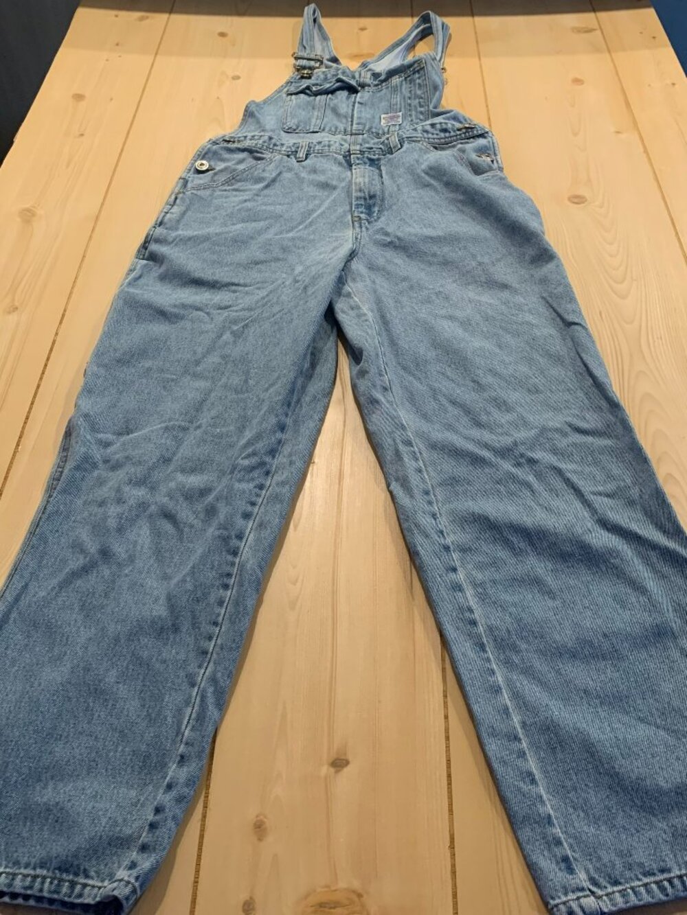 Vintage Y2K Union Bay Indie Hipster Casual Work Utility Denim Jean Overalls L